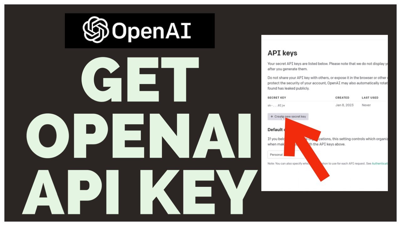 How to Get OpenAI API key