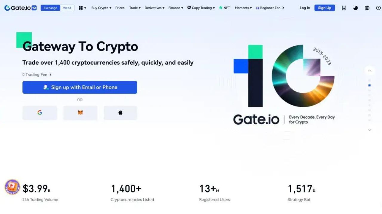 Is Gate.io available in the US?